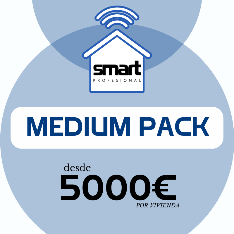 smartprofesional smart home domotica instalaciones medium pack