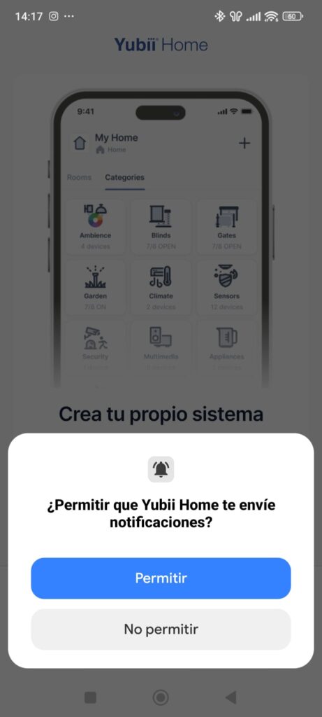 App Yubii Domotica Start